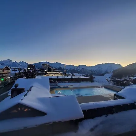 60m2 Coeur Station Esprit Montagne Et Skis Aux Pieds